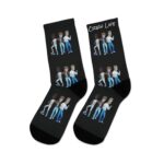 Alex the Great: Step Into Greatness Crew Socks (black) - Image 3