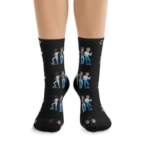 Alex the Great: Step Into Greatness Crew Socks (black)