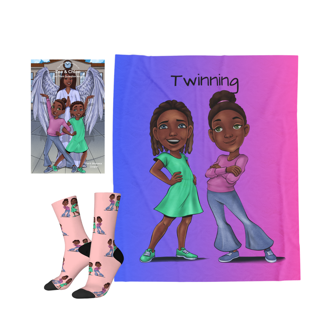 Zoe Bundle blanket Zoe & Chloe Cozy Bundle (Twinning) - Image 1