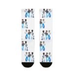 Alex the Great: Step Into Greatness Crew Socks (white)