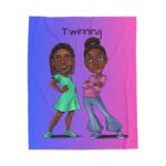 Zoe & Chloe "Twinning" Blanket - Image 5